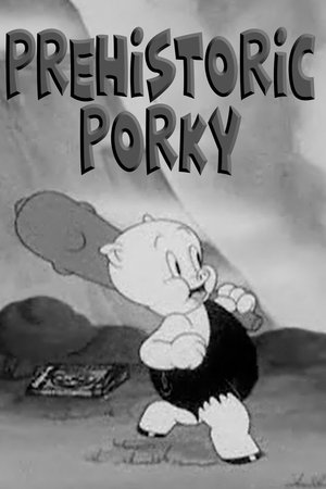 Prehistoric Porky Poster